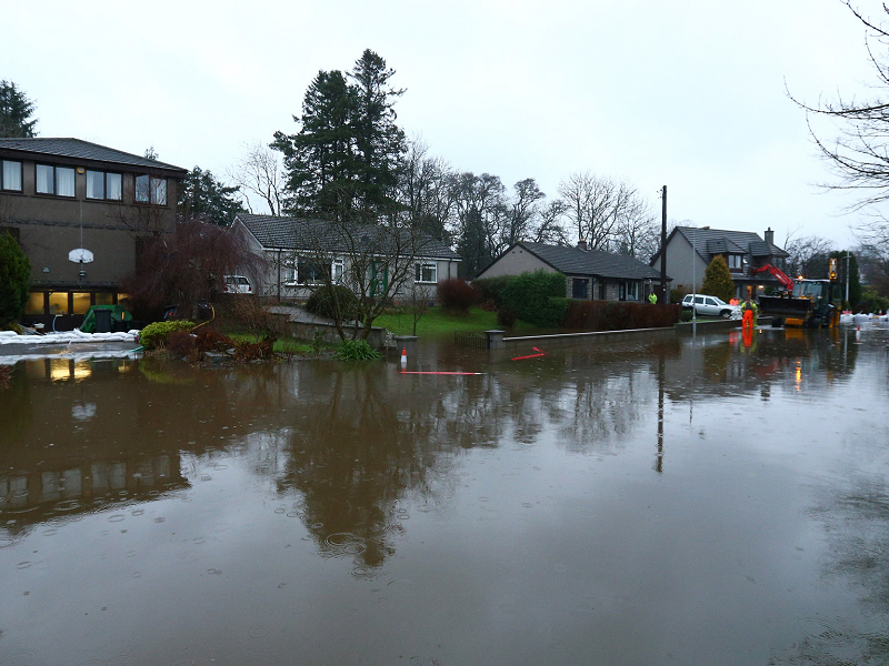 Scotland Hit By Heavy Rain And Flooding With Record Water Levels ...